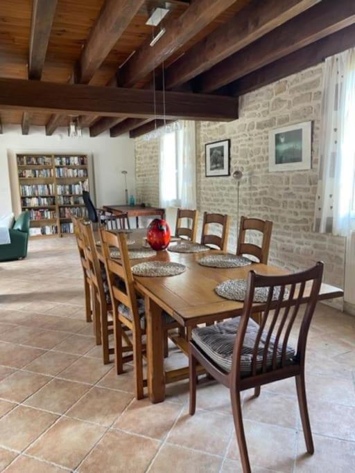 The Charming Private Farmhouse At La Grenouillere Puyreaux エクステリア 写真